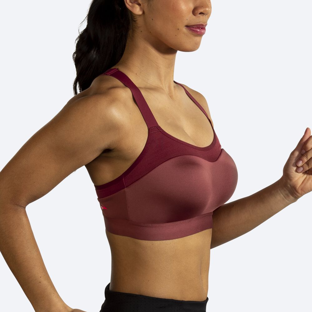 Sujetadores Deportivos Brooks Dare Racerback Run Bra Mujer Terracotta | Ecuador-96451