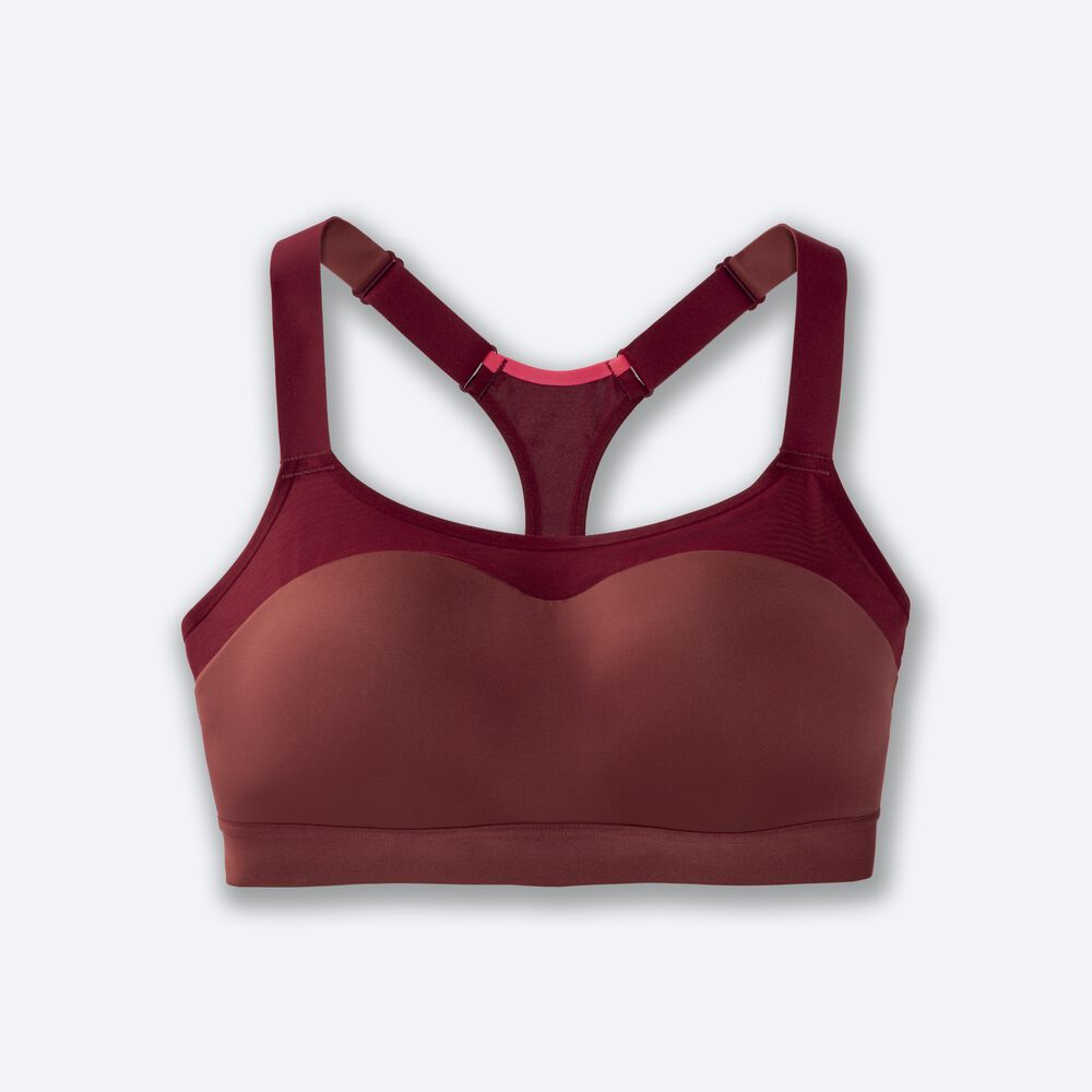 Sujetadores Deportivos Brooks Dare Racerback Run Bra Mujer Terracotta | Ecuador-96451