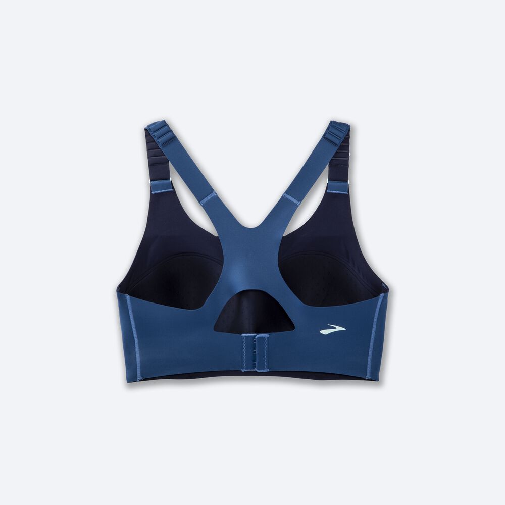 Sujetadores Deportivos Brooks Dare Racerback Run Bra 2.0 Mujer Azules/Azul Marino | Ecuador-98137