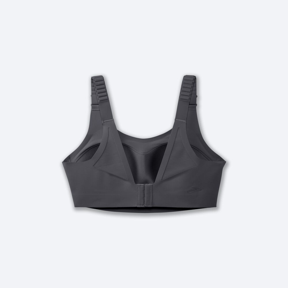 Sujetadores Deportivos Brooks Dare Scoopback Run Bra 2.0 Mujer Gris | Ecuador-15342