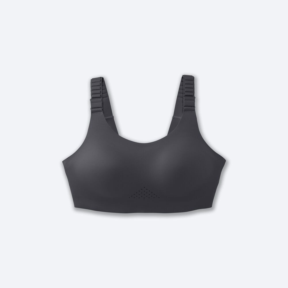 Sujetadores Deportivos Brooks Dare Scoopback Run Bra 2.0 Mujer Gris | Ecuador-15342