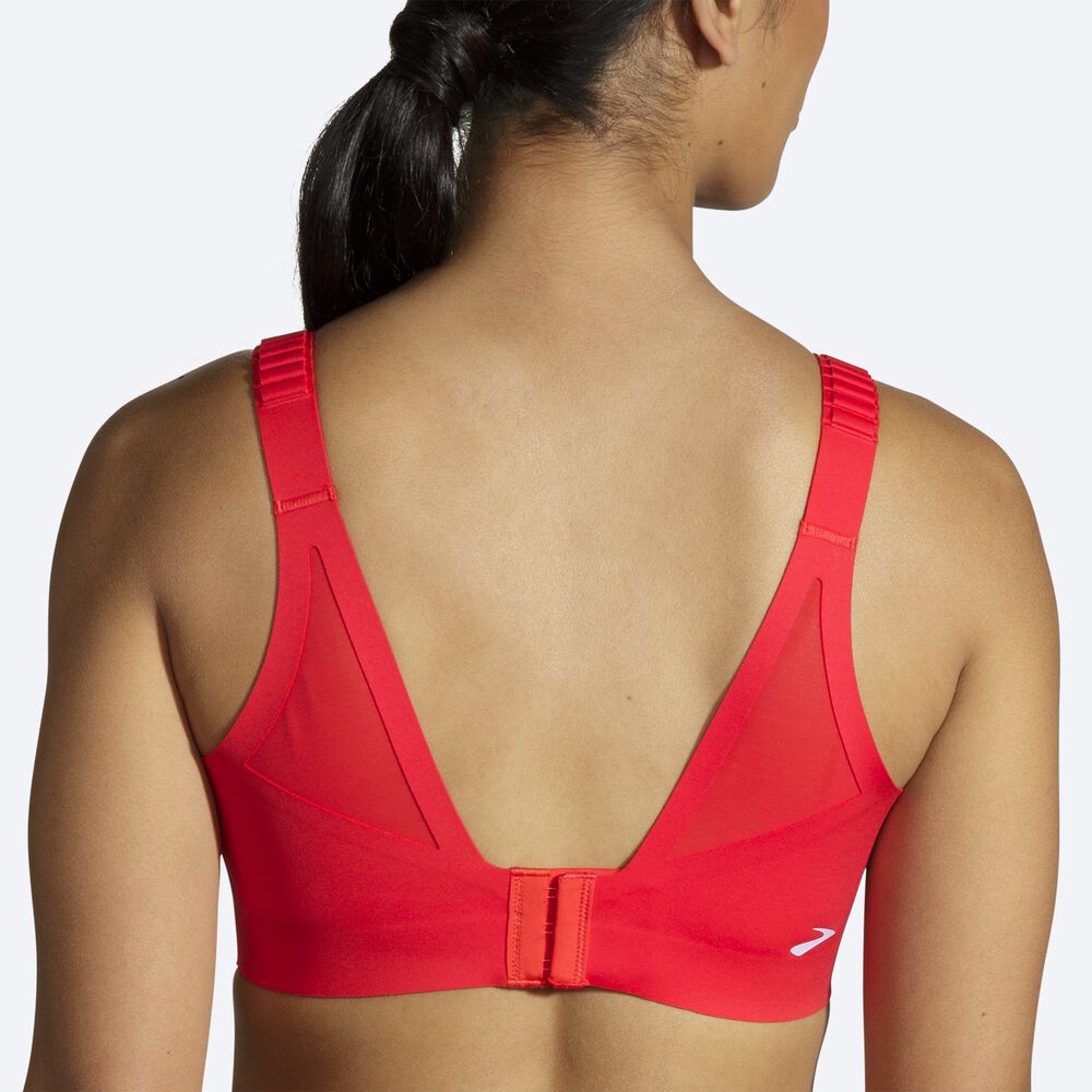 Sujetadores Deportivos Brooks Dare Scoopback Run Bra 2.0 Mujer Rojas | Ecuador-30489