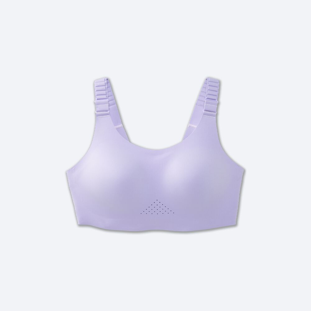 Sujetadores Deportivos Brooks Dare Scoopback Run Bra 2.0 Mujer Moradas Gris | Ecuador-31028