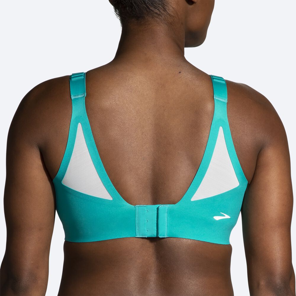 Sujetadores Deportivos Brooks Dare Scoopback Run Bra 2.0 Mujer Verde/Verde Claro Menta | Ecuador-43791