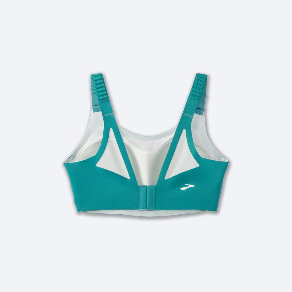 Sujetadores Deportivos Brooks Dare Scoopback Run Bra 2.0 Mujer Verde/Verde Claro Menta | Ecuador-43791