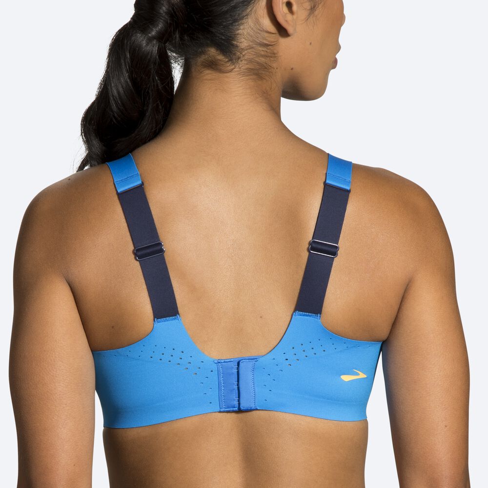 Sujetadores Deportivos Brooks Dare Scoopback Run Bra Mujer Azules/Azul Marino | Ecuador-52416