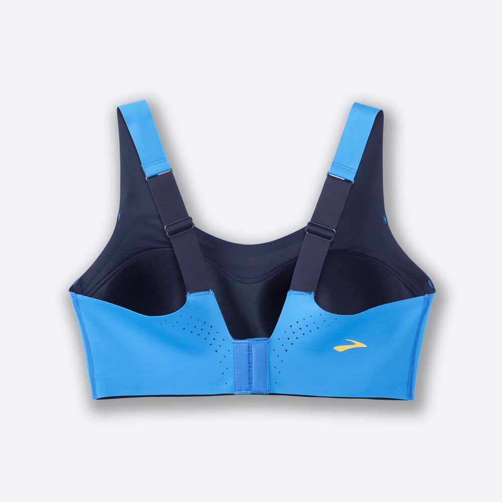 Sujetadores Deportivos Brooks Dare Scoopback Run Bra Mujer Azules/Azul Marino | Ecuador-52416