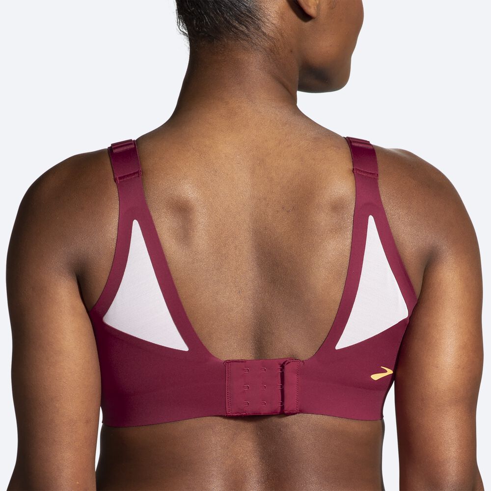 Sujetadores Deportivos Brooks Dare Scoopback Run Bra 2.0 Mujer Burdeos | Ecuador-52637