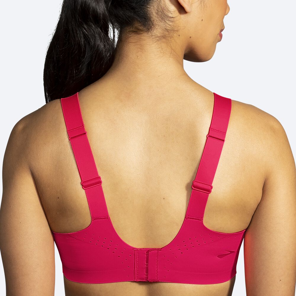 Sujetadores Deportivos Brooks Dare Scoopback Run Bra Mujer Rosas | Ecuador-57428