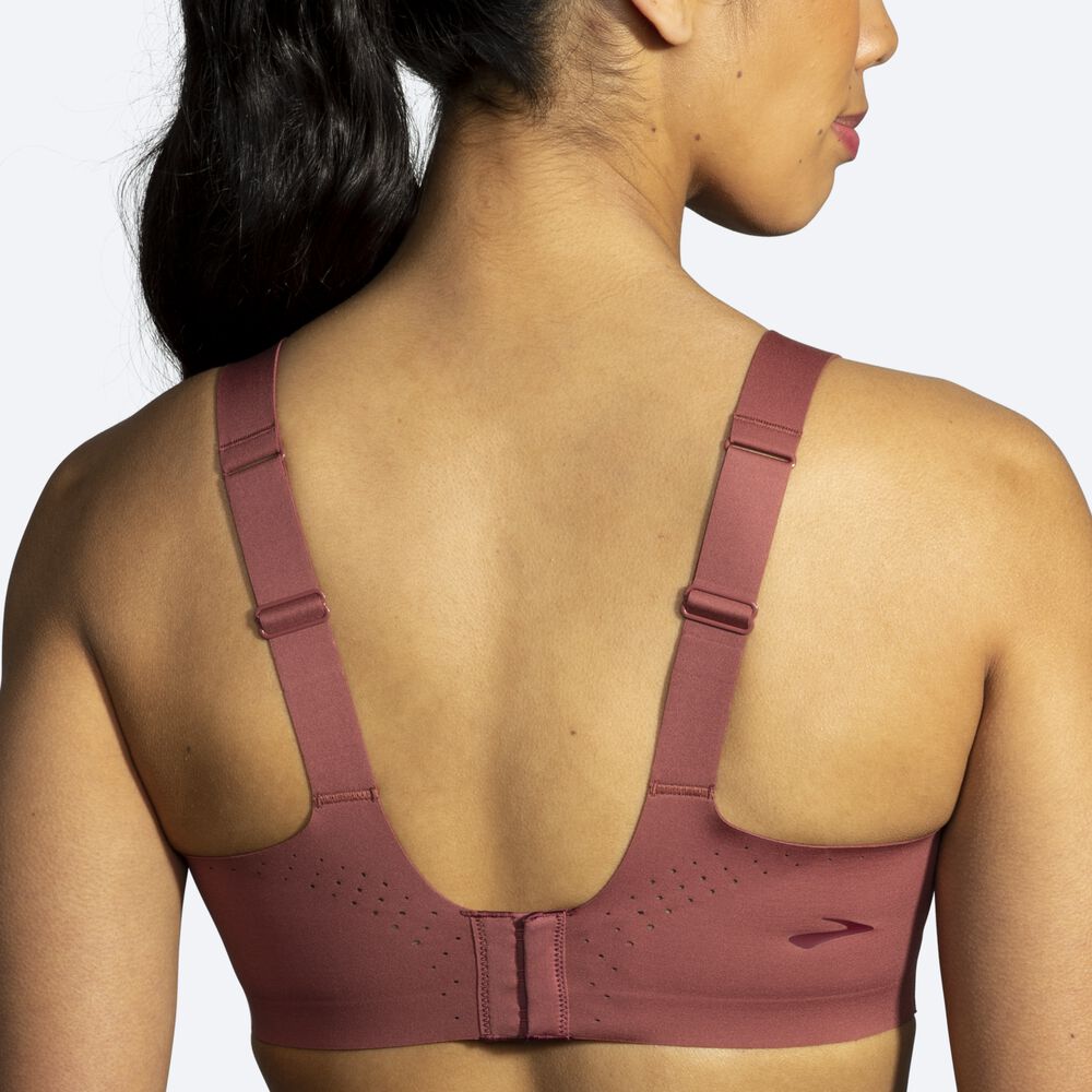 Sujetadores Deportivos Brooks Dare Scoopback Run Bra Mujer Terracotta | Ecuador-64127