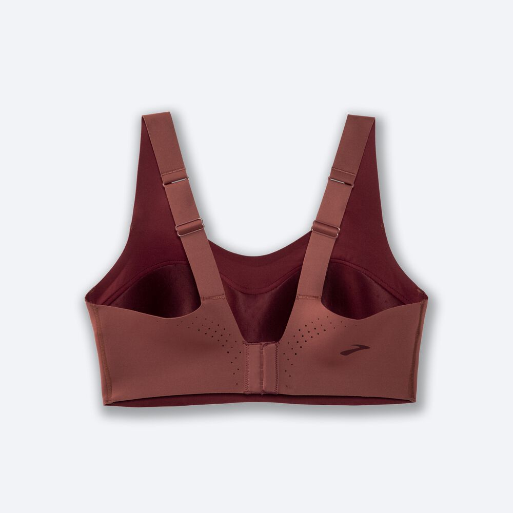 Sujetadores Deportivos Brooks Dare Scoopback Run Bra Mujer Terracotta | Ecuador-64127