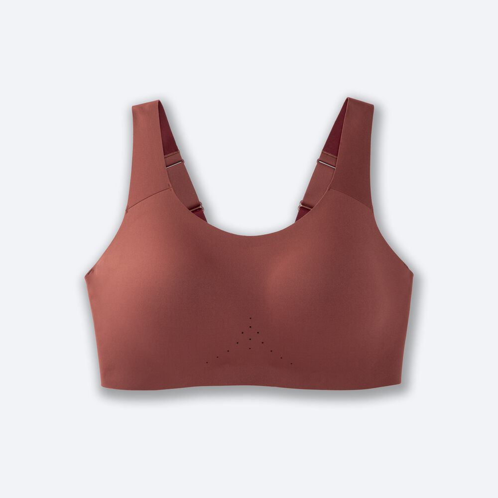 Sujetadores Deportivos Brooks Dare Scoopback Run Bra Mujer Terracotta | Ecuador-64127