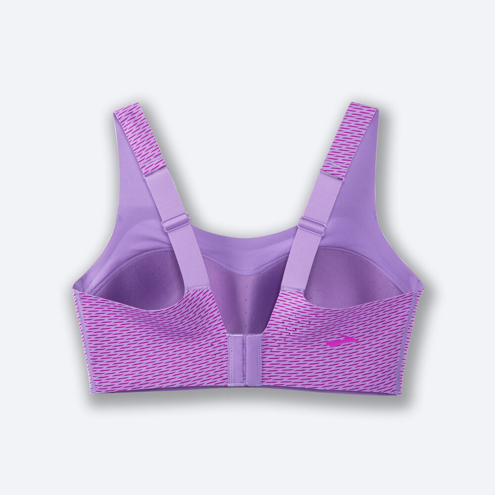 Sujetadores Deportivos Brooks Dare Scoopback Run Bra Mujer Moradas | Ecuador-75168