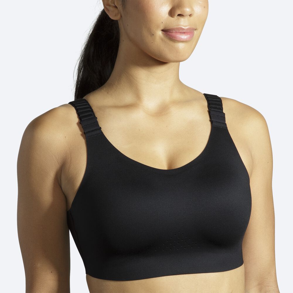 Sujetadores Deportivos Brooks Dare Scoopback Run Bra 2.0 Mujer Negras | Ecuador-81654