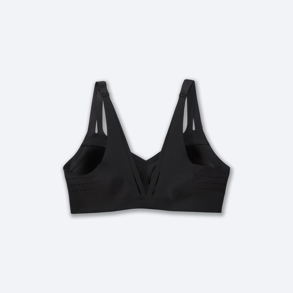 Sujetadores Deportivos Brooks Dare Strappy Run Bra Mujer Negras | Ecuador-04873