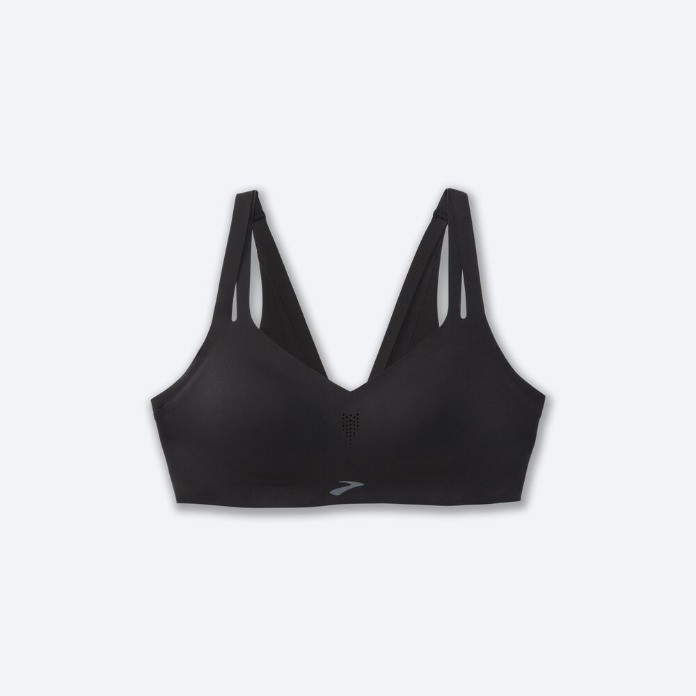 Sujetadores Deportivos Brooks Dare Strappy Run Bra Mujer Negras | Ecuador-04873