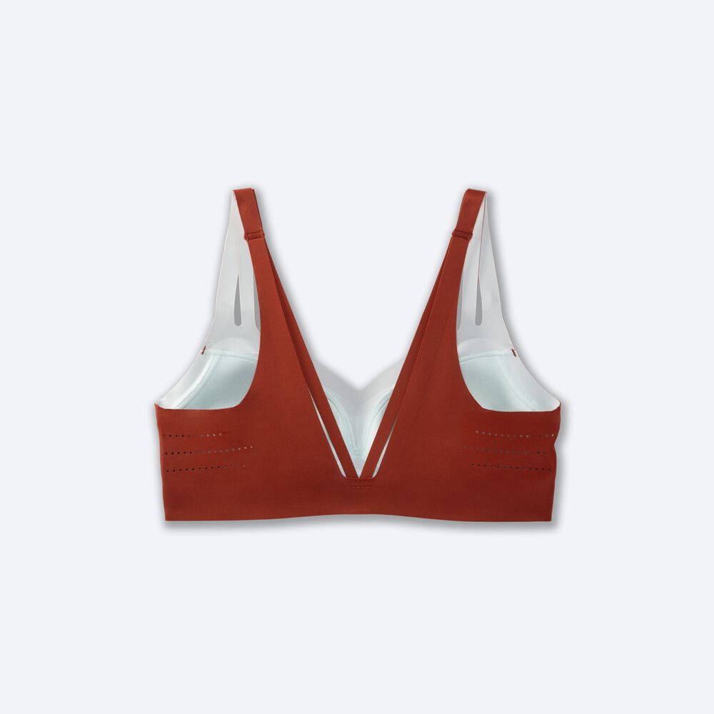 Sujetadores Deportivos Brooks Dare Strappy Run Bra Mujer Cobra/Azules | Ecuador-29783