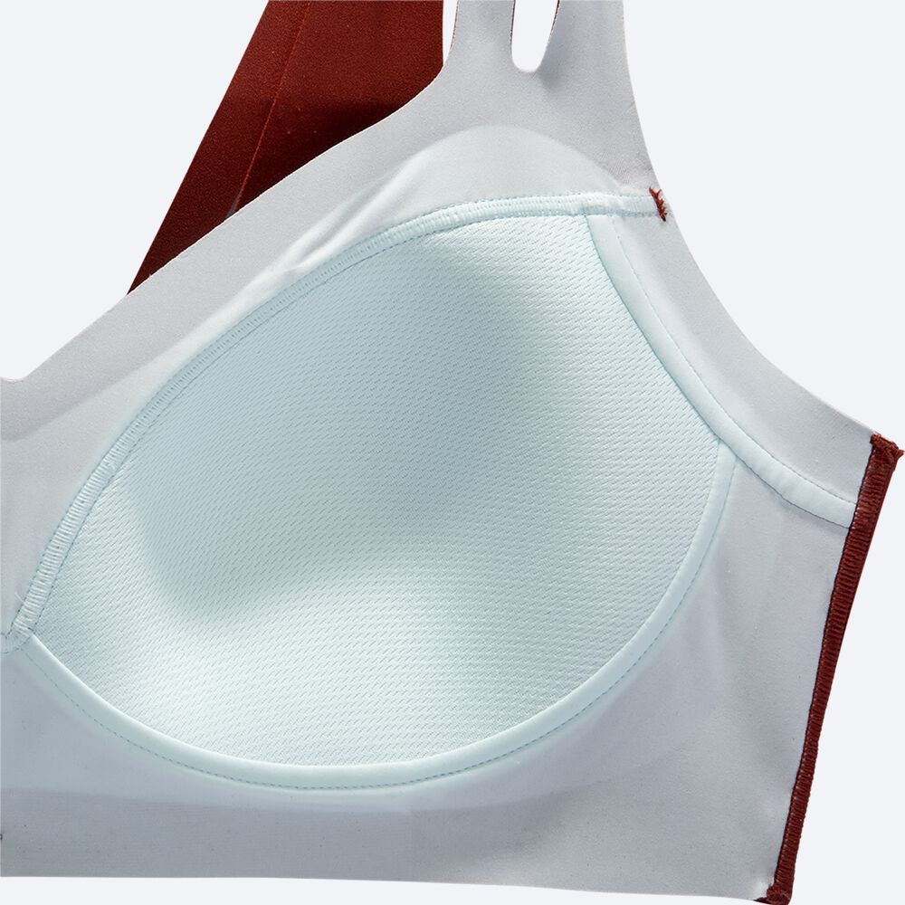 Sujetadores Deportivos Brooks Dare Strappy Run Bra Mujer Cobra/Azules | Ecuador-29783