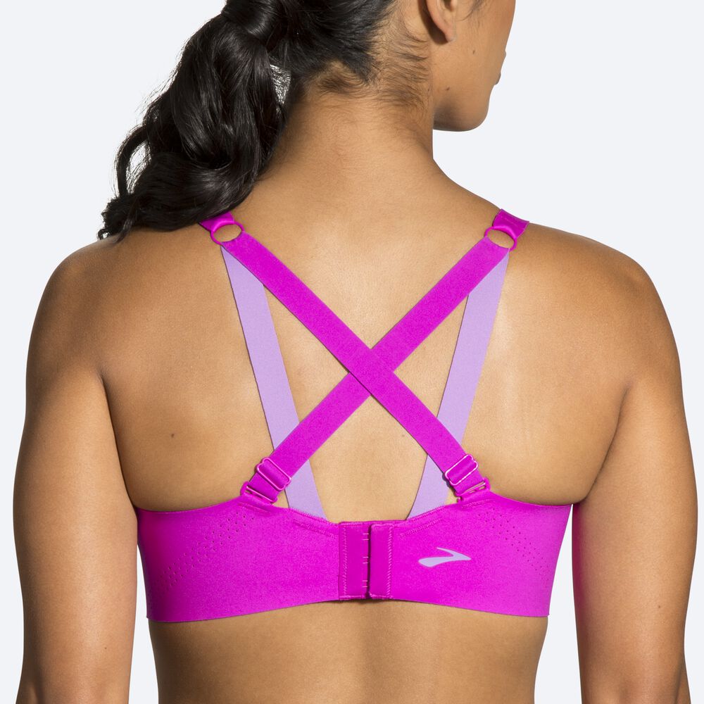 Sujetadores Deportivos Brooks Dare Underwire Run Bra Mujer Rosas/Moradas | Ecuador-91370