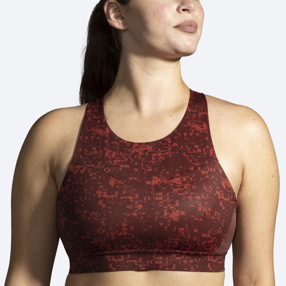 Sujetadores Deportivos Brooks Drive 3 Pocket Run Bra Mujer Cobra | Ecuador-05824