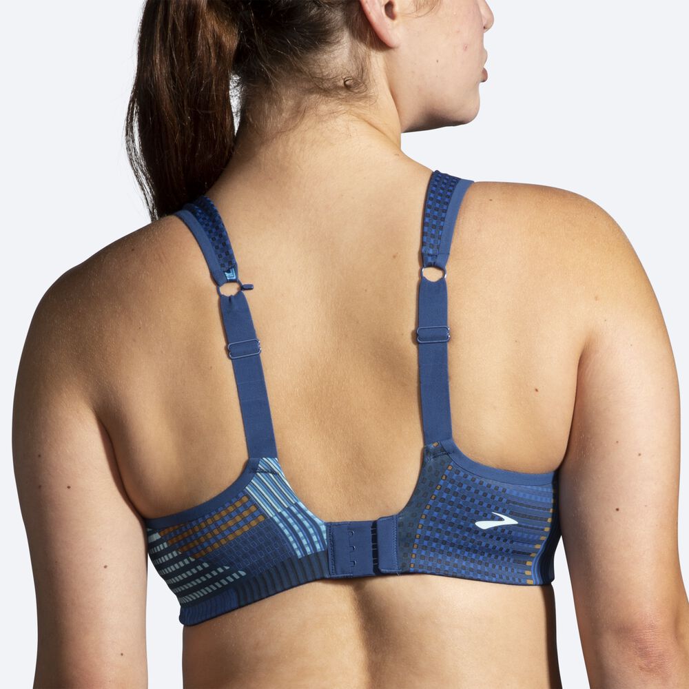 Sujetadores Deportivos Brooks Drive Convertible Run Bra Mujer Azules | Ecuador-06473