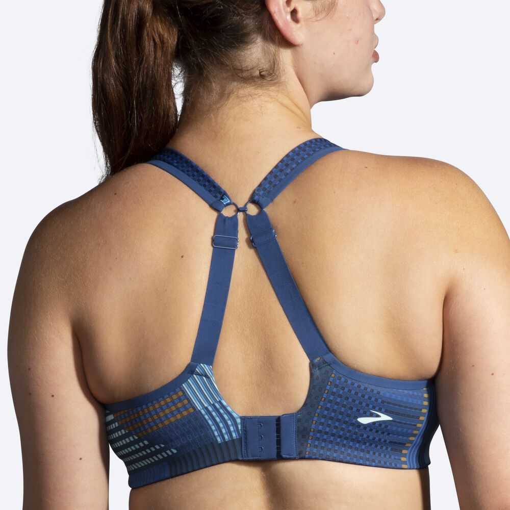 Sujetadores Deportivos Brooks Drive Convertible Run Bra Mujer Azules | Ecuador-06473