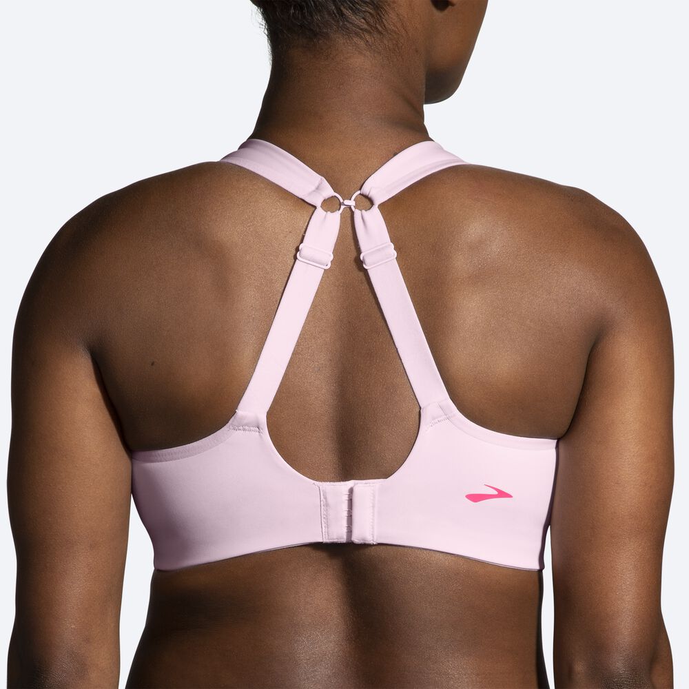 Sujetadores Deportivos Brooks Drive Convertible Run Bra Mujer Rosas | Ecuador-39210