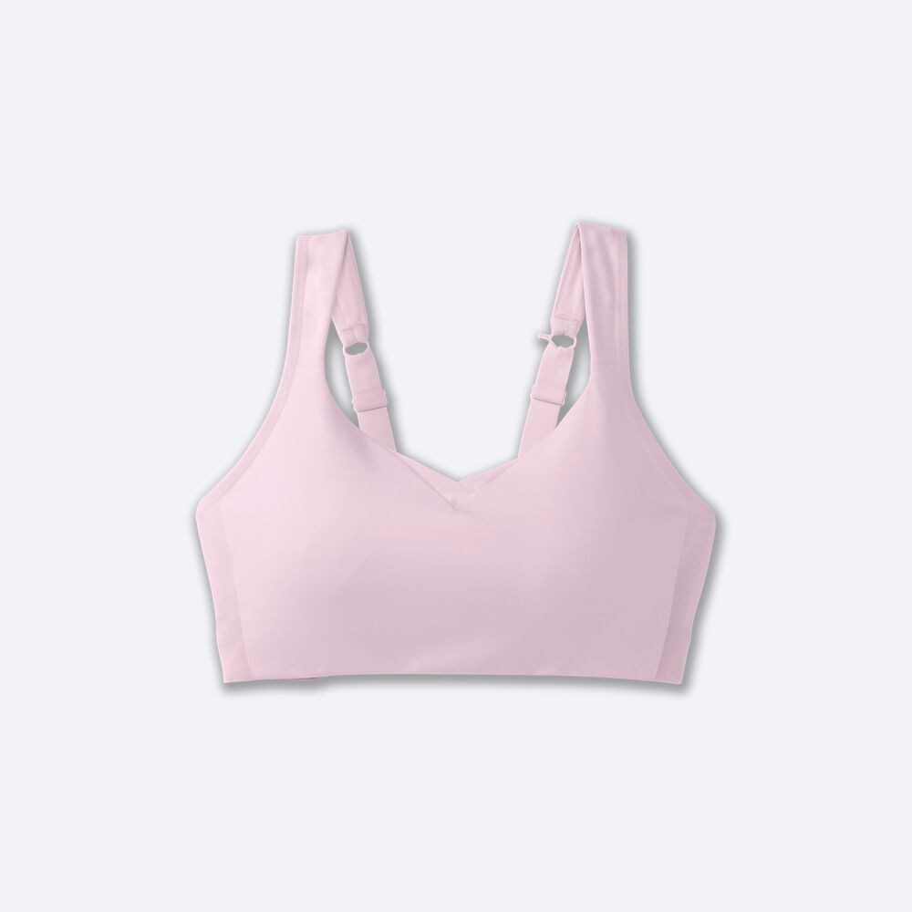 Sujetadores Deportivos Brooks Drive Convertible Run Bra Mujer Rosas | Ecuador-39210