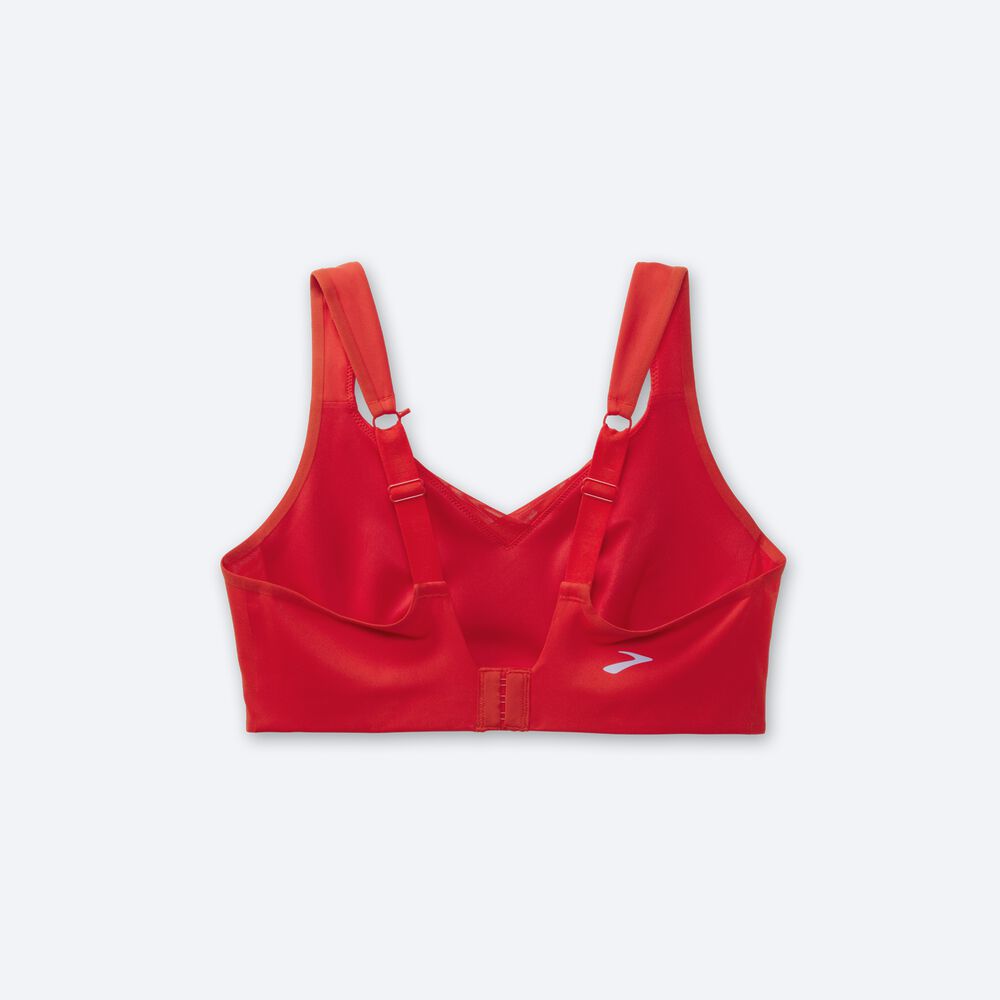 Sujetadores Deportivos Brooks Drive Convertible Run Bra Mujer Rojas | Ecuador-41798