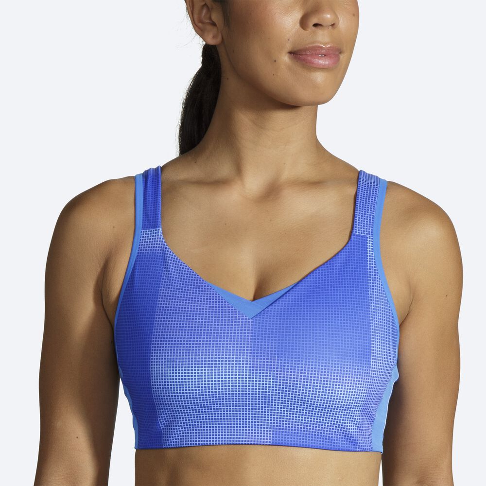 Sujetadores Deportivos Brooks Drive Convertible Run Bra Mujer Azules | Ecuador-61523