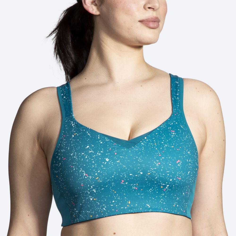 Sujetadores Deportivos Brooks Drive Convertible Run Bra Mujer Verde | Ecuador-83915