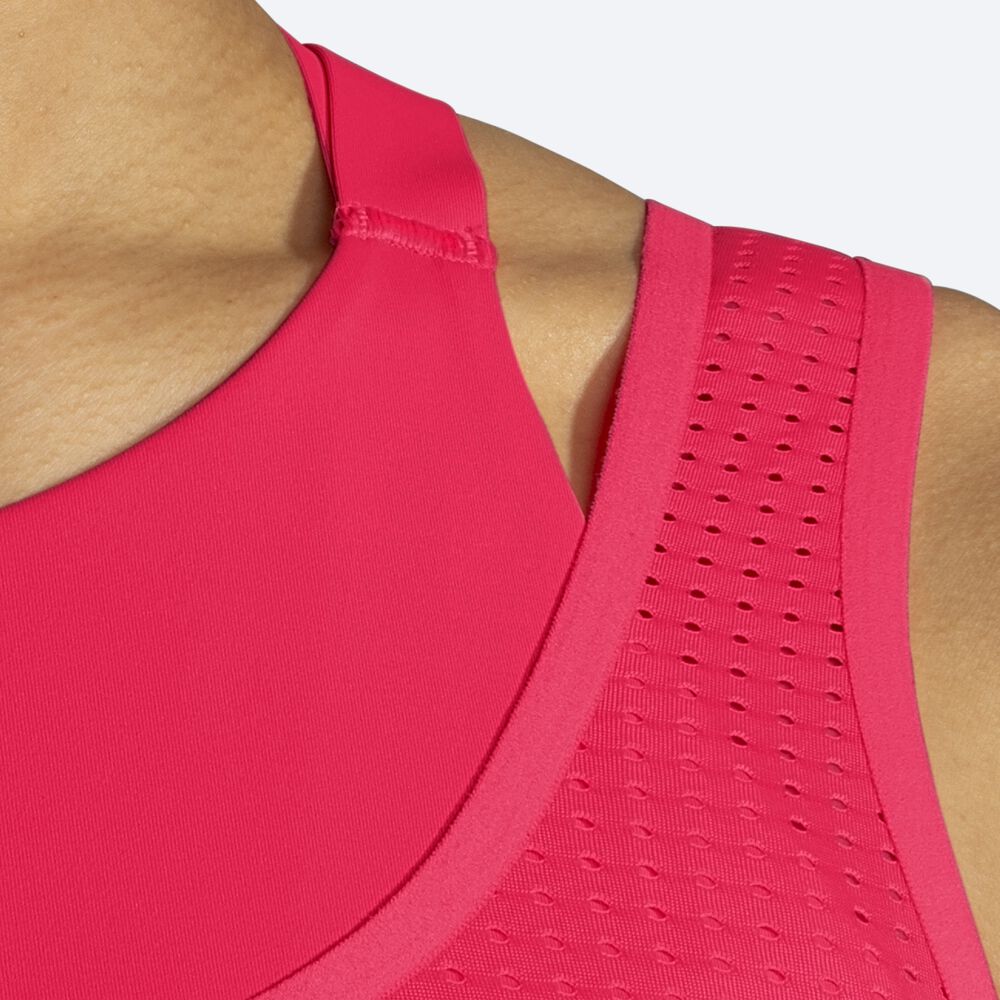 Sujetadores Deportivos Brooks Drive Mesh Run Bra Mujer Rosas | Ecuador-48501