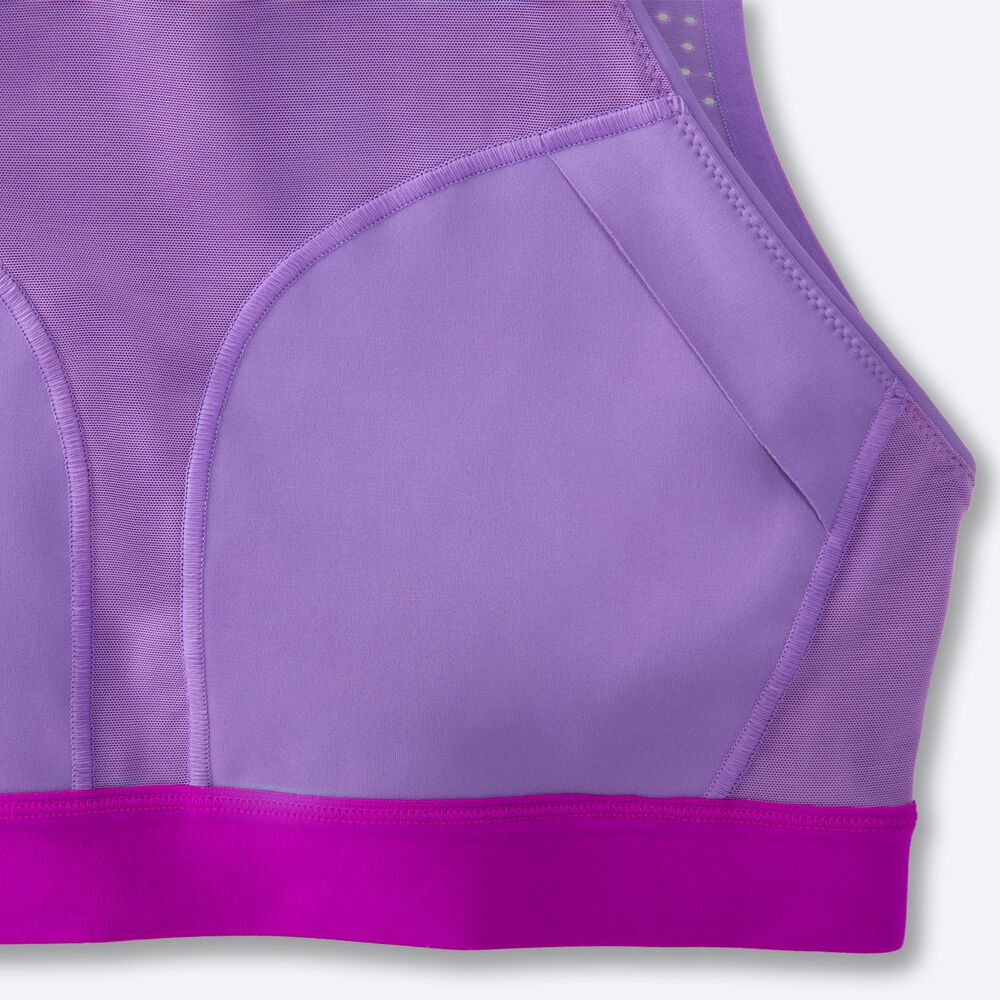 Sujetadores Deportivos Brooks Drive Mesh Run Bra Mujer Moradas | Ecuador-90683