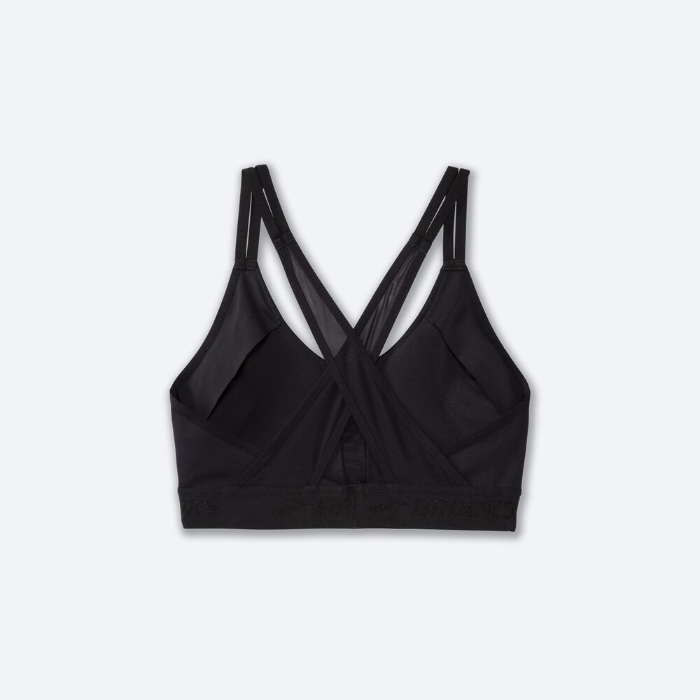 Sujetadores Deportivos Brooks Drive Plunge Run Bra 2.0 Mujer Negras | Ecuador-89027