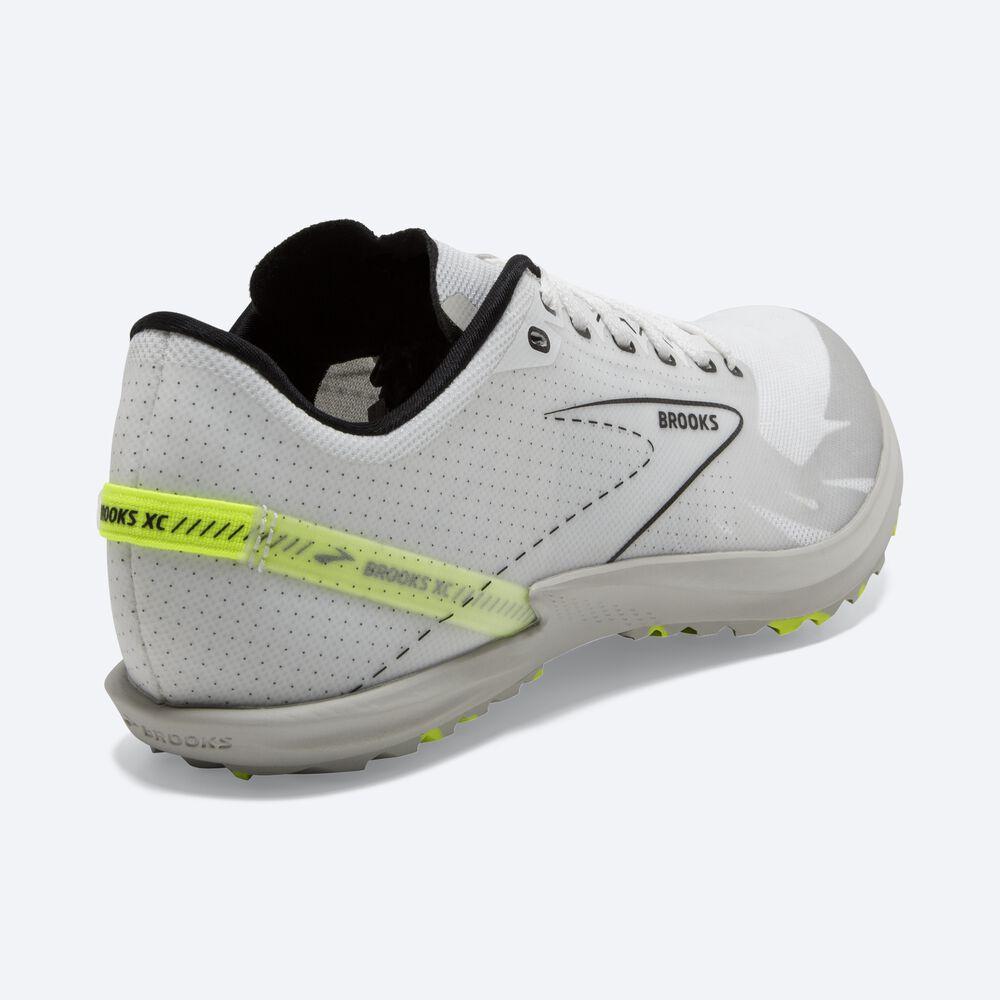 Zapatillas Carreras Brooks Draft XC Spikeless Hombre Blancas/Negras | Ecuador-87490