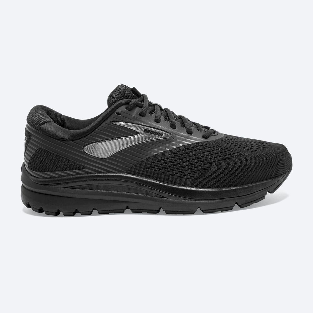 Zapatillas Running Brooks Addiction 14 Hombre Negras/Gris/Negras | Ecuador-38541