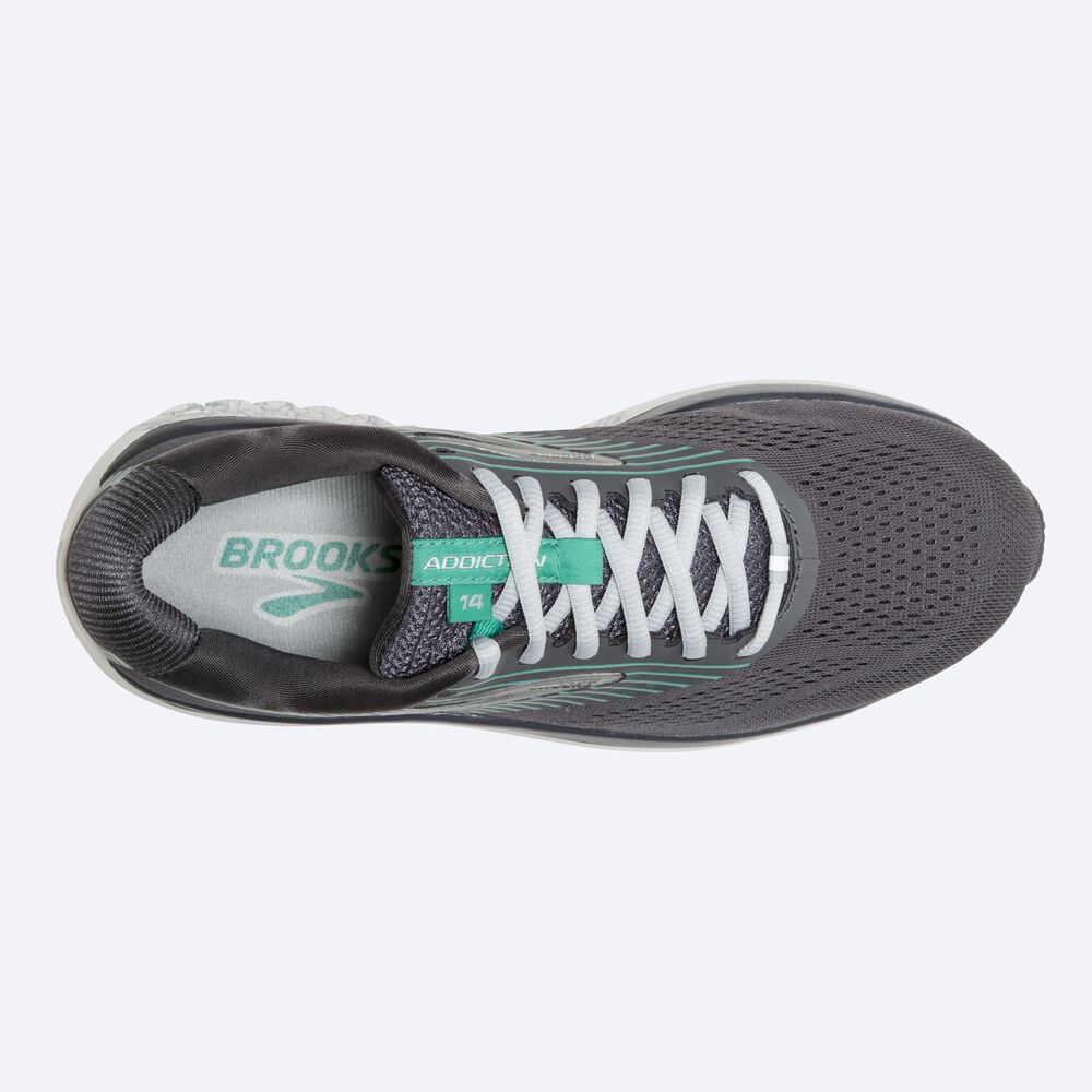 Zapatillas Running Brooks Addiction 14 Mujer Negras | Ecuador-30629