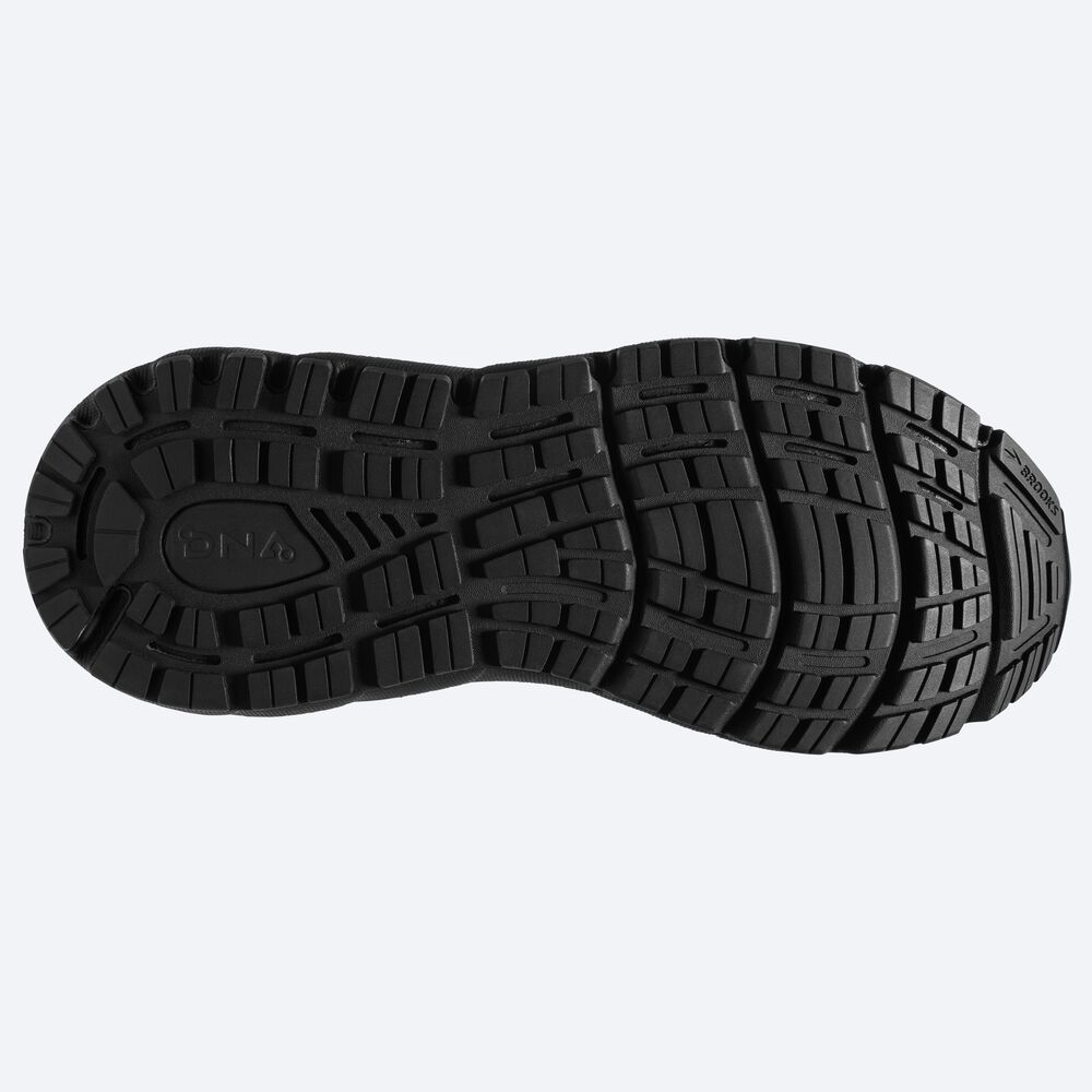 Zapatillas Running Brooks Addiction GTS 15 Hombre Negras | Ecuador-86374