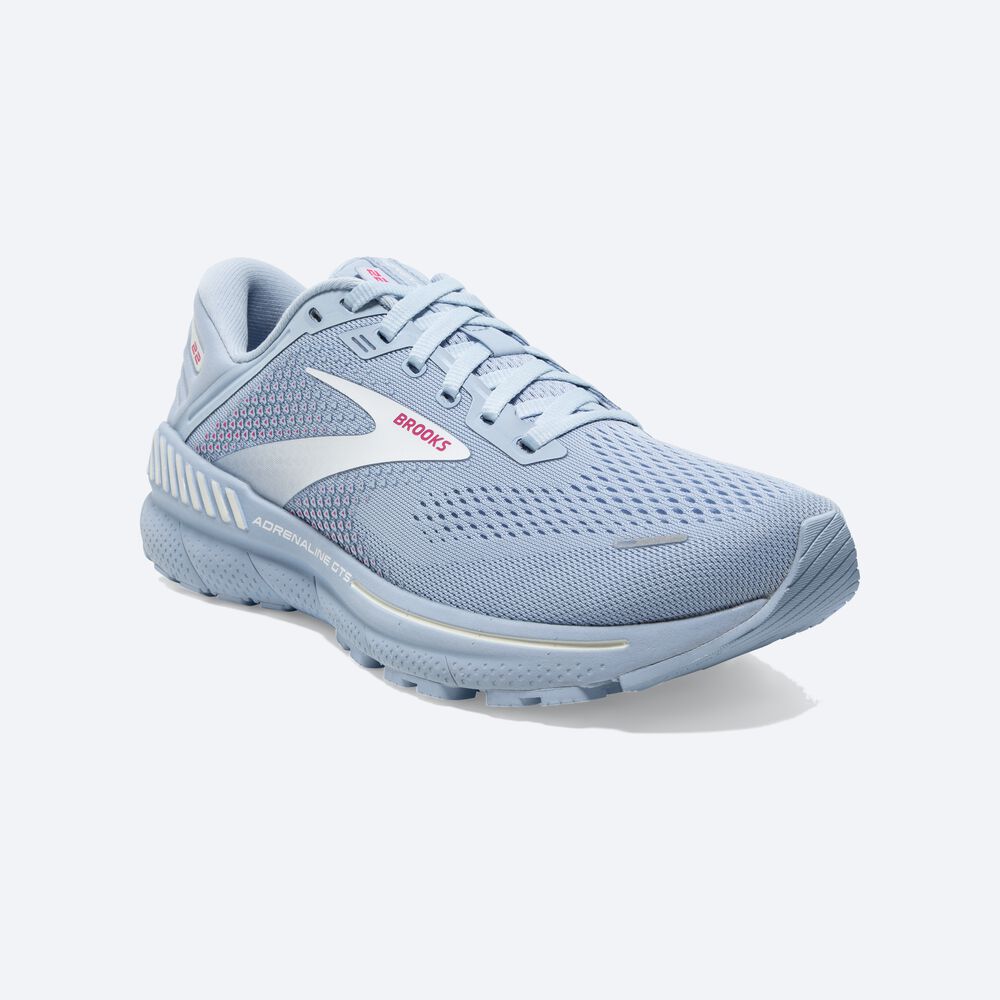 Zapatillas Running Brooks Adrenaline GTS 22 Mujer Azules/Blancas/Rosas | Ecuador-18532