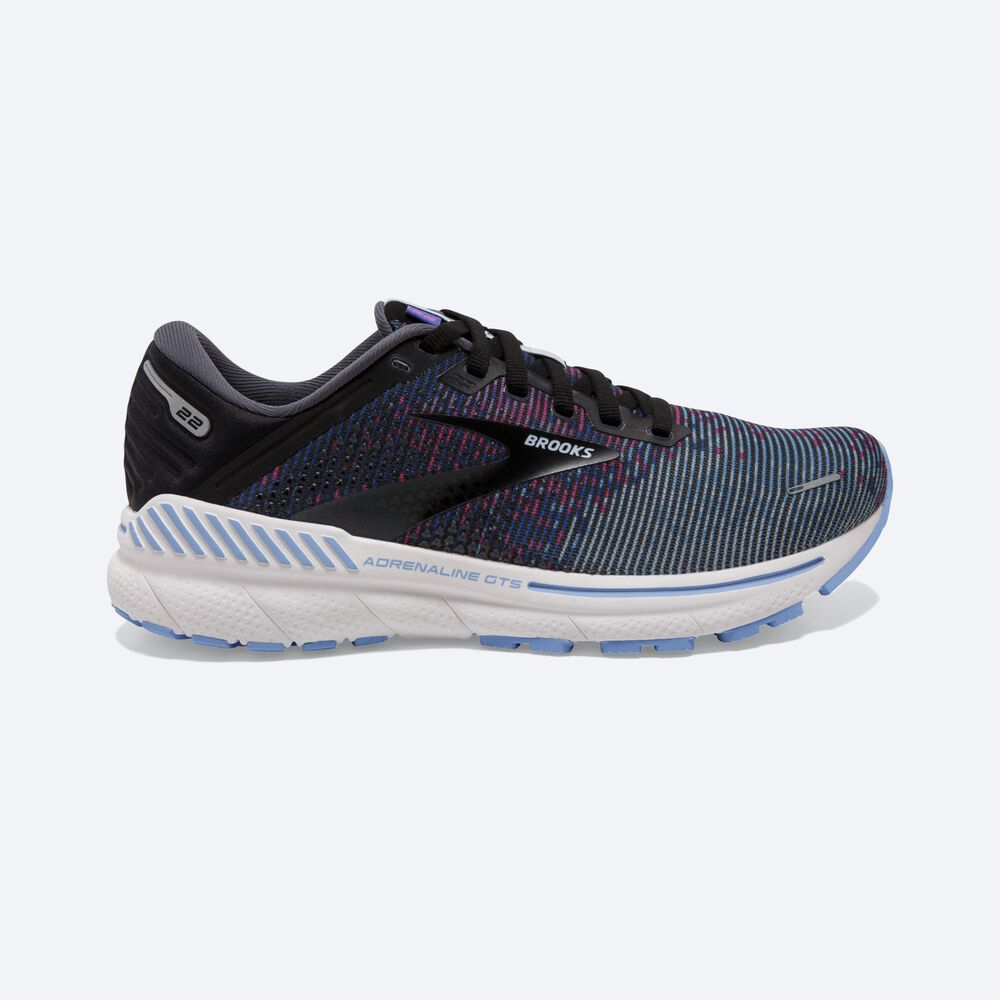 Zapatillas Running Brooks Adrenaline GTS 22 Mujer Lavanda/Negras/Gris | Ecuador-38609