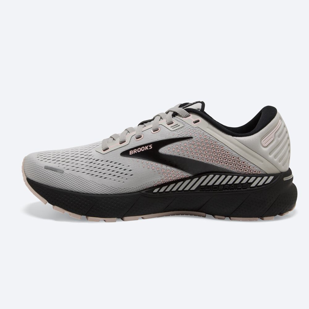 Zapatillas Running Brooks Adrenaline GTS 22 Mujer Gris/Rosas/Negras | Ecuador-41275