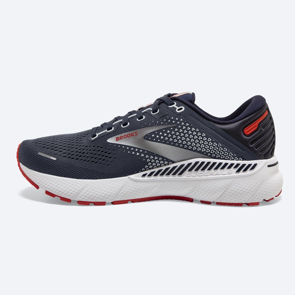 Zapatillas Running Brooks Adrenaline GTS 22 Hombre Azul Marino | Ecuador-54230