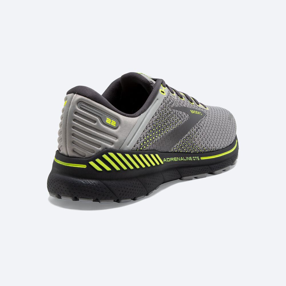 Zapatillas Running Brooks Adrenaline GTS 22 Hombre Gris | Ecuador-57149