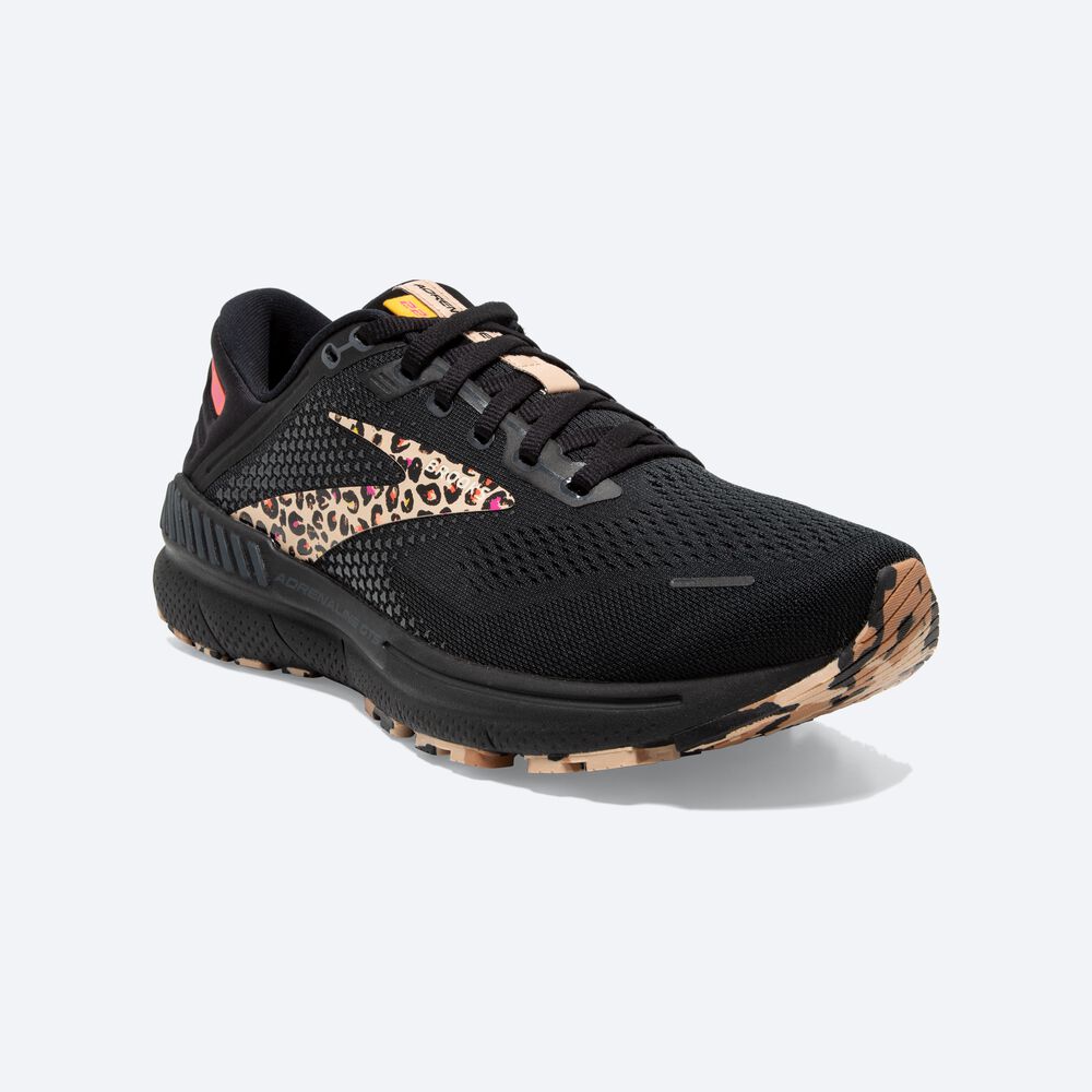 Zapatillas Running Brooks Adrenaline GTS 22 Mujer Negras | Ecuador-57960