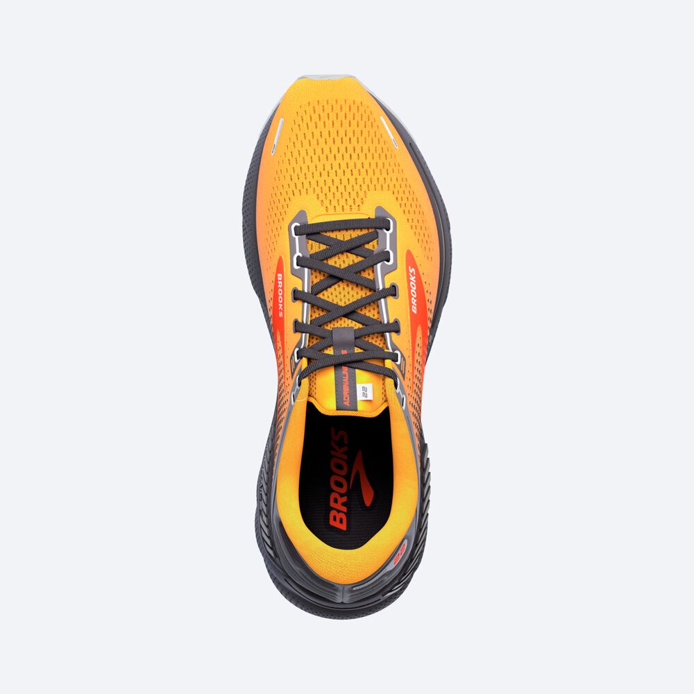 Zapatillas Running Brooks Adrenaline GTS 22 Hombre Naranjas | Ecuador-73924