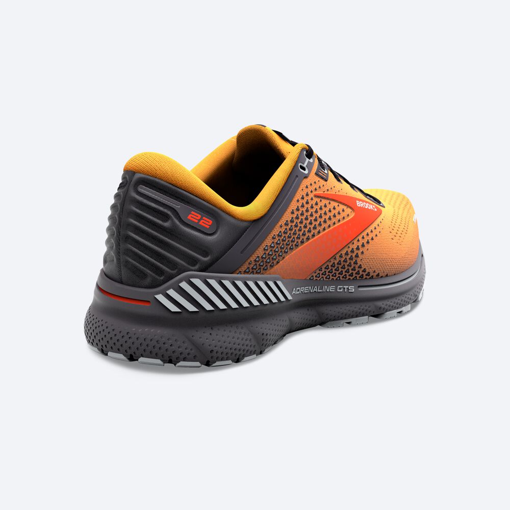 Zapatillas Running Brooks Adrenaline GTS 22 Hombre Naranjas | Ecuador-73924