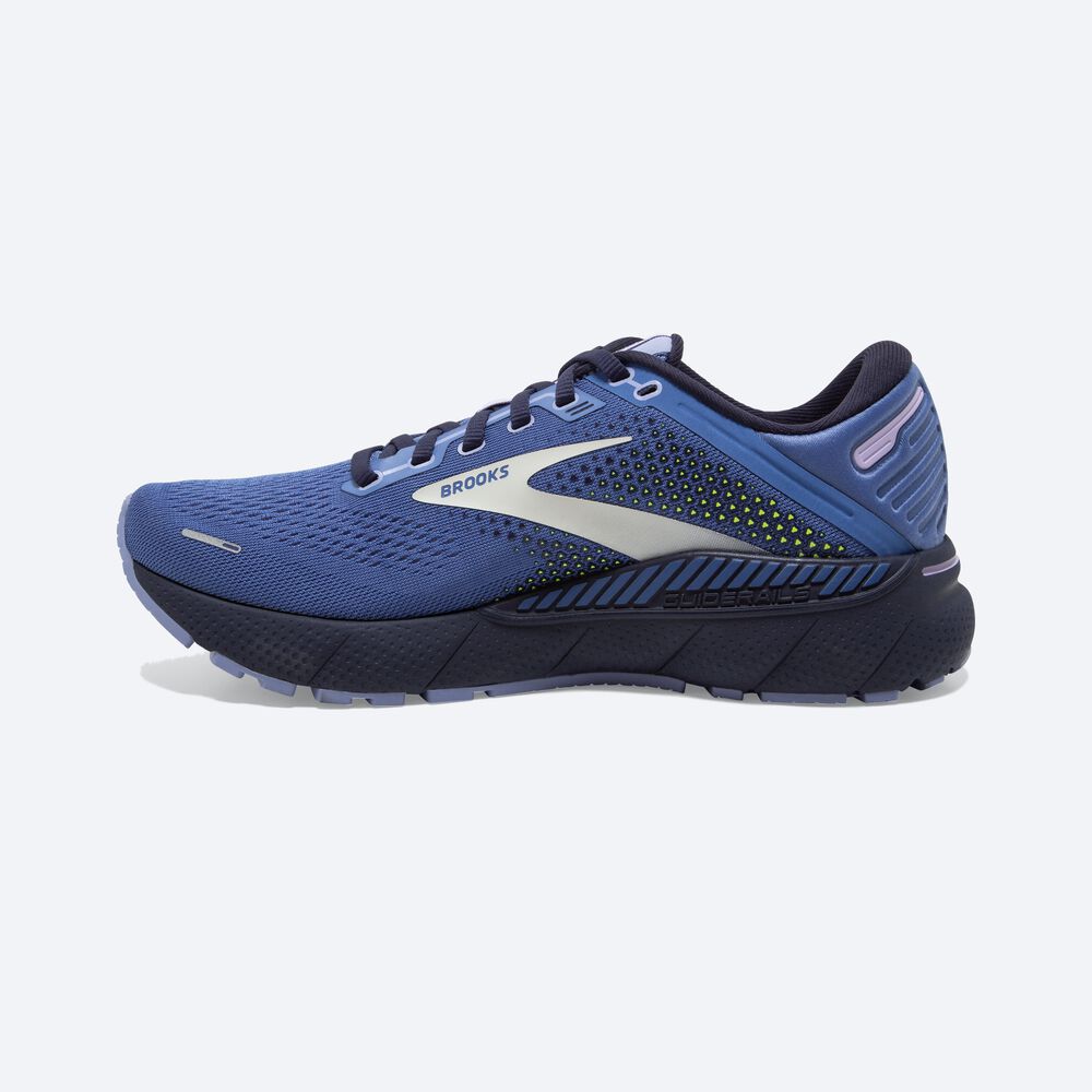 Zapatillas Running Brooks Adrenaline GTS 22 Mujer Azules/Moradas | Ecuador-74150