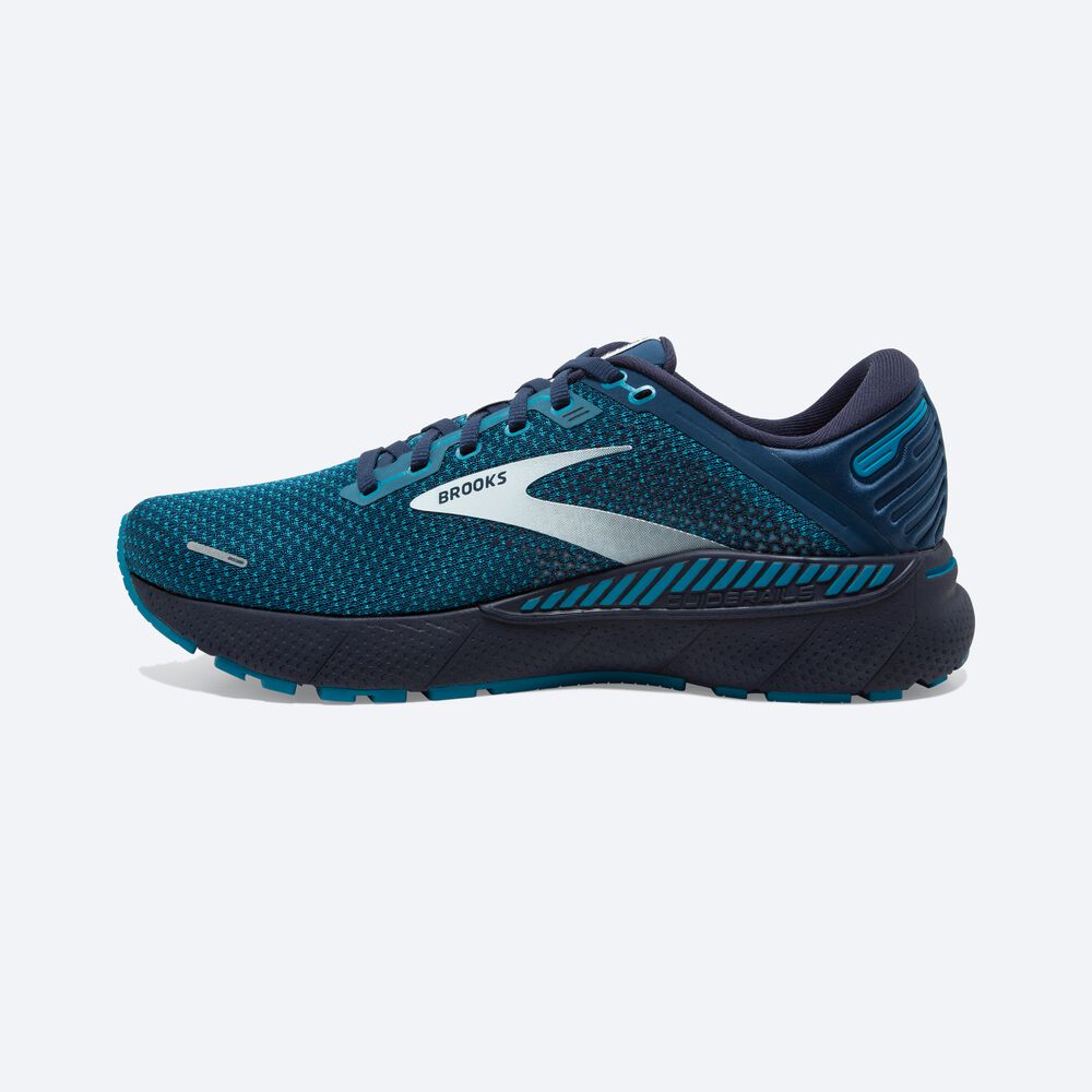 Zapatillas Running Brooks Adrenaline GTS 22 Hombre Marrones/Turquesa/Gris | Ecuador-78956