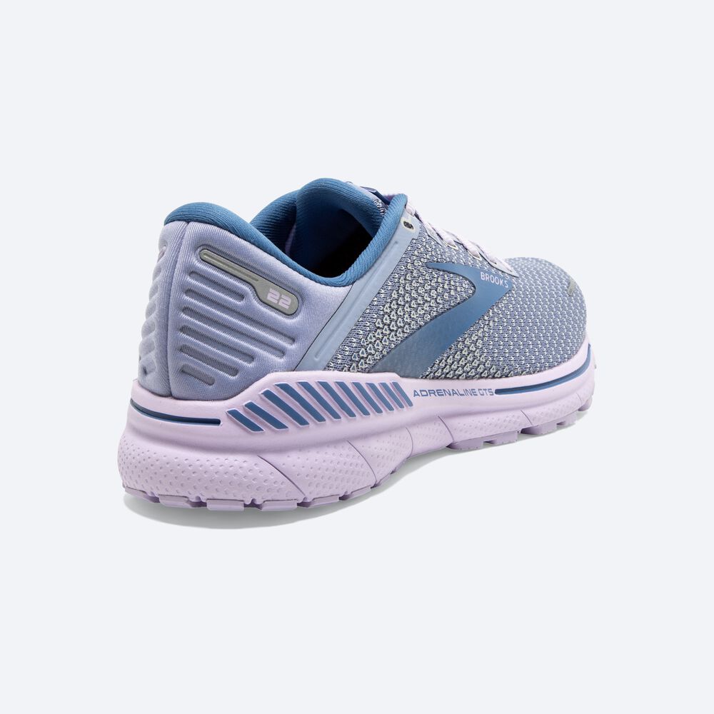 Zapatillas Running Brooks Adrenaline GTS 22 Mujer Moradas/Azules | Ecuador-90718