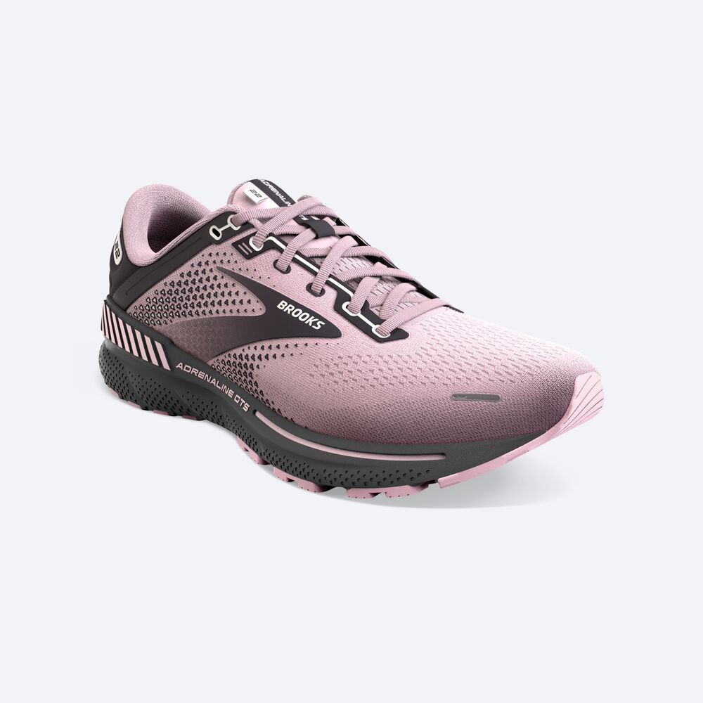 Zapatillas Running Brooks Adrenaline GTS 22 Mujer Rosas/Negras | Ecuador-94037